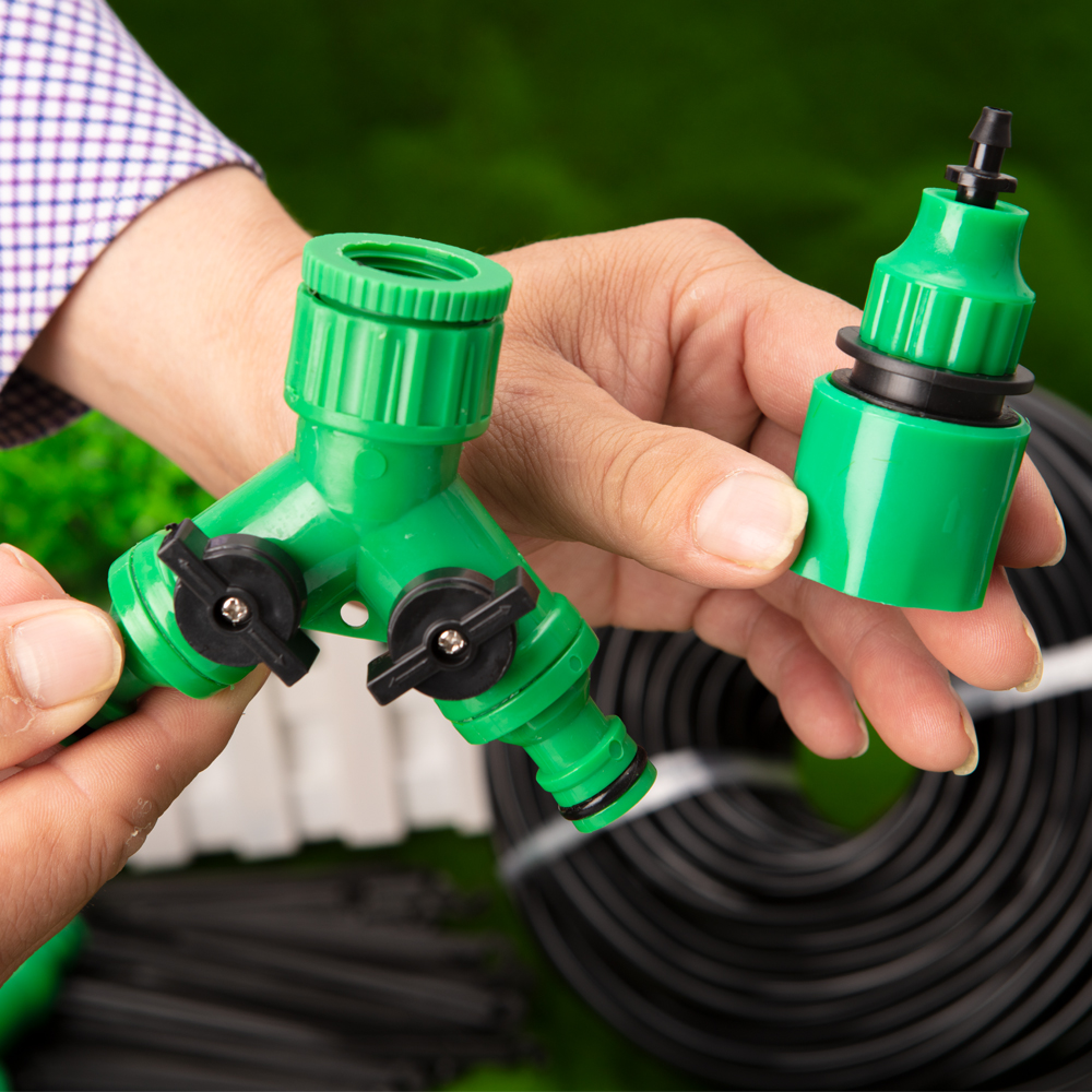 50M Plant Water Dripping System Plant Irrigation Drip Water Plant System Misting System Drip Watering System Micro Drip