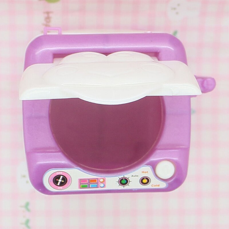 Kids Washing Machine Pre School Play Toy Washer Washing Beauty Sponges YH-17