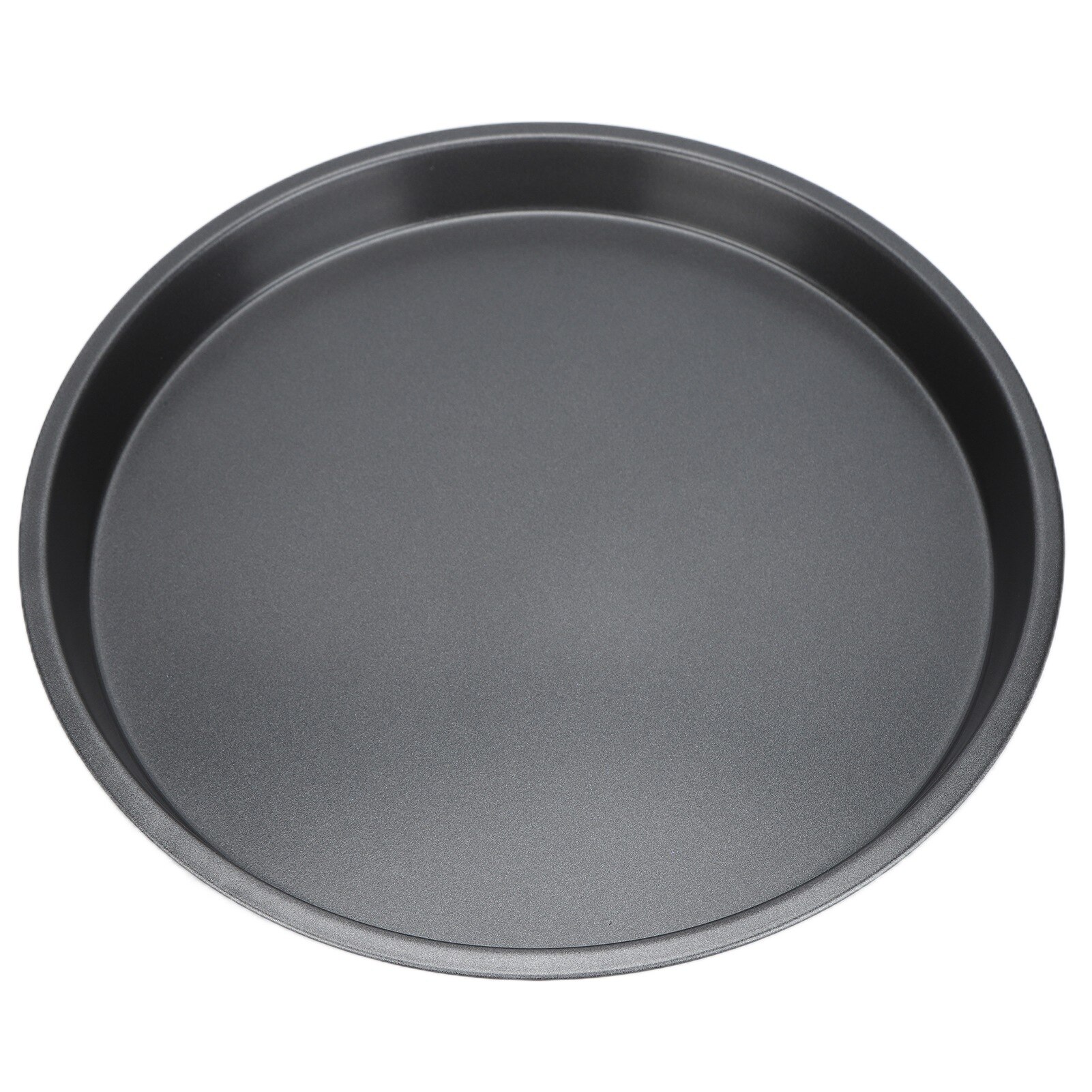 2Pcs Non Stick Pizza Pan Deep Thickened Carbon Steel Baking Pan for Kitchen Bakery Supplies 6inch 9inch 10inch 12inch Optional: 10 inch