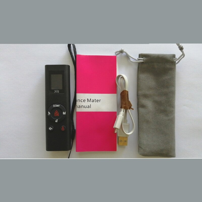40m draagbare mini digitale afstandsmeter handheld afstandsmeter range finder pro  j2ha