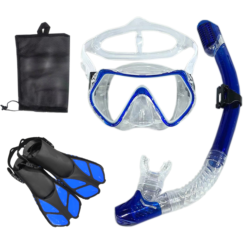 Máscara y gafas de buceo con snorkel, juego de tubo de natación para buceo, adulto, unisex