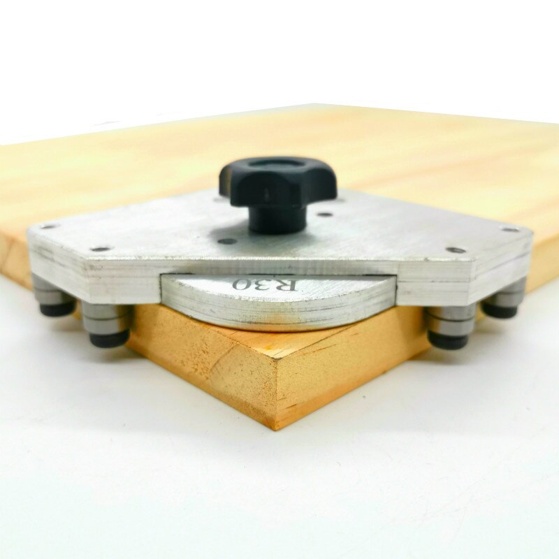 Houten Paneel Radius QuickJig Aluminium Router Tafel Bits Jig R15202530 Hoek Afschuining