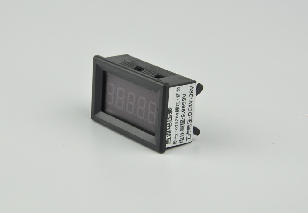Voltímetro digital de CC GWUNW BY536V 9,9999 (10V) medidor de probador de voltaje de alta precisión de 5 bits