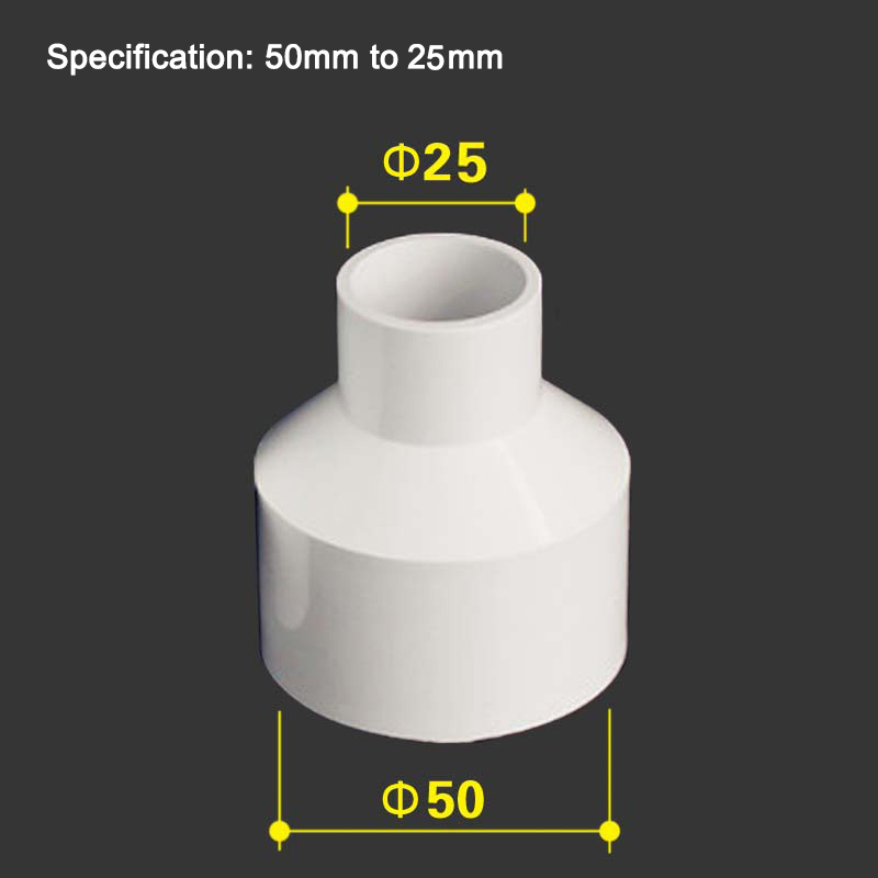 Vacuum Attachment Adapter for Cyclone Dust Collector Vacuum Hose Adapter Hose Connector Reducer 50mm to 32/40/63/75mm: plum