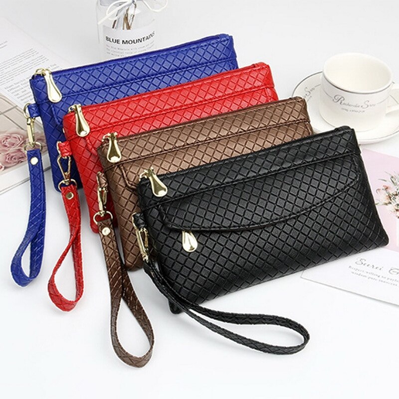 2021 New Fashion Pu portafoglio in pelle da donna pochette borsa da donna migliore portafoglio per telefono tasca per telefono femminile