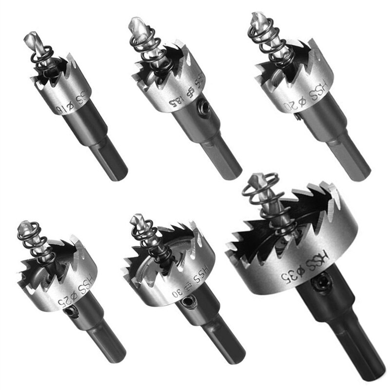 1pc 12-20mm HSS Drill Bit Hole Saw Set Stainless Steel Metal Alloy Drill Bits све Stainless Steel