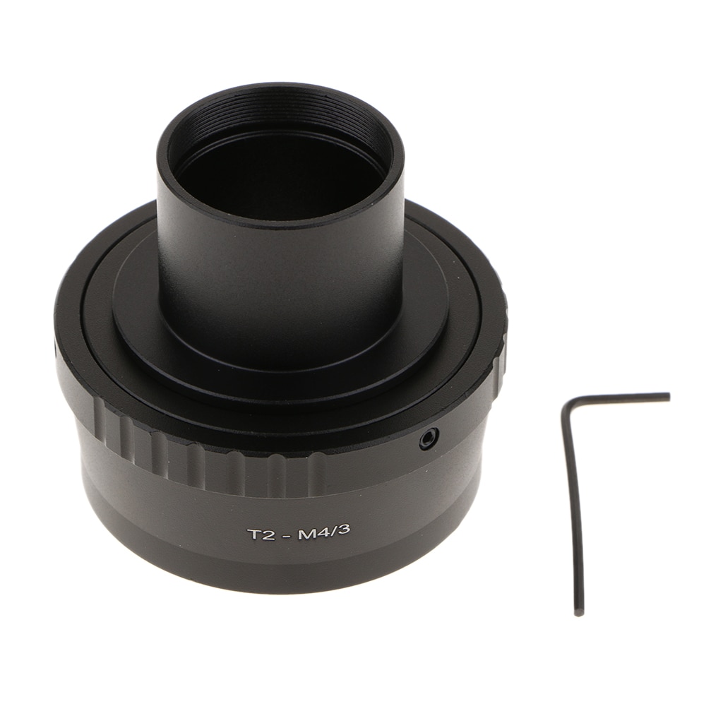 T T2 Ring Voor Olympus Panasonic Micro 4/3 Camera Lens Adapter + 1.25 Inch Mount Buis-Zwart Nuttig Accessoires duurzaam