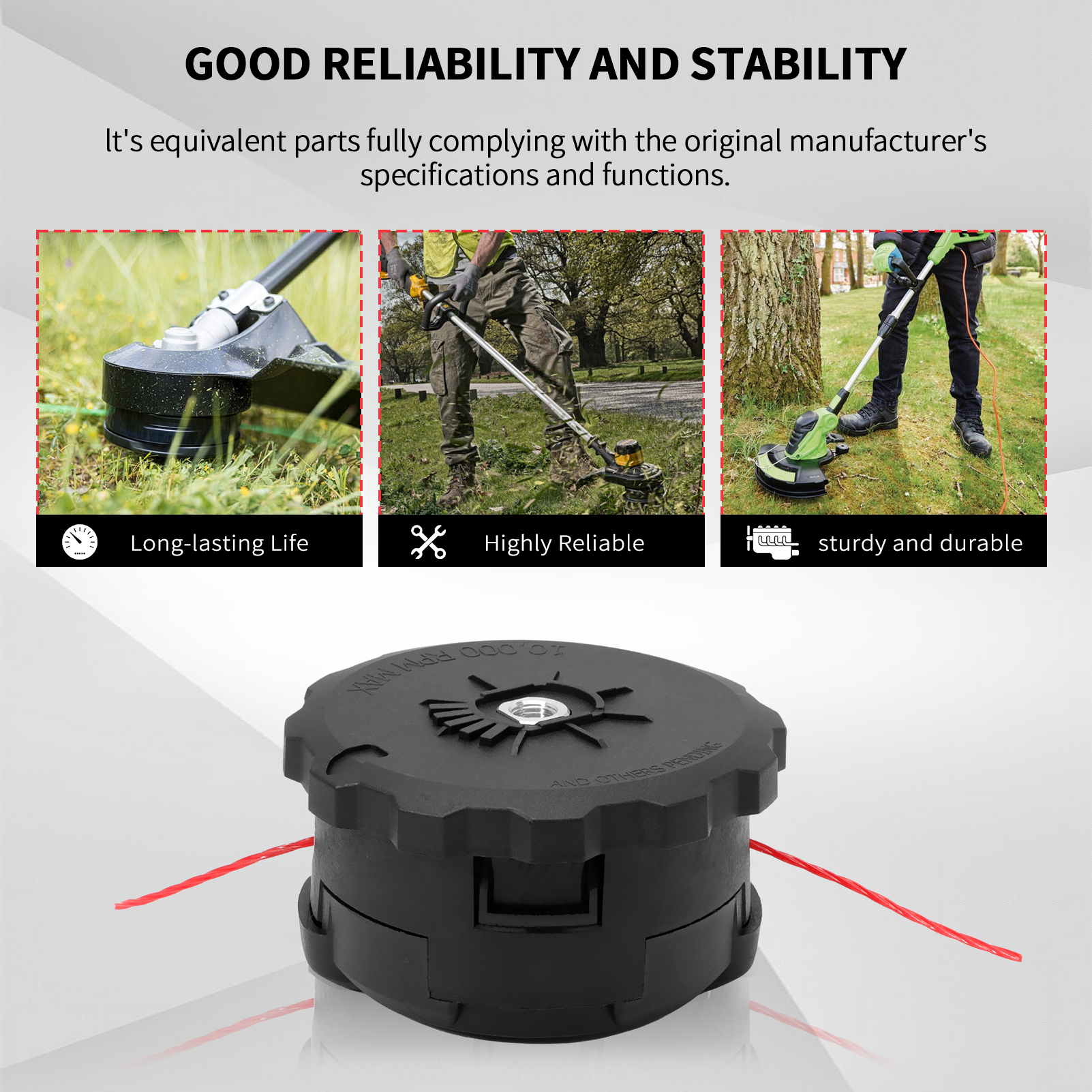 Strimmer DWO1DT995 Grastrimmer Geschikt voor alle DEWALT draadloze grastrimmers