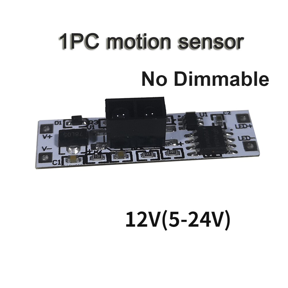 IR sensor switch DC 12V/24V IR Hand Wave Sensor Switch 10A Hand Sweep Switch 10cm Sense Distance: 12V motion sensor