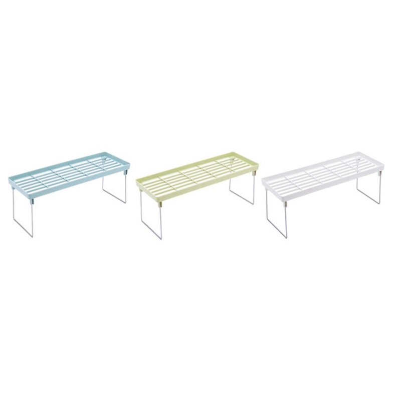 3Pcs Kitchen Storage Rack Plastic Foldable Shelf Organizer for Kitchen Flavoring Kitchen Organizer Rack Cookware Spice