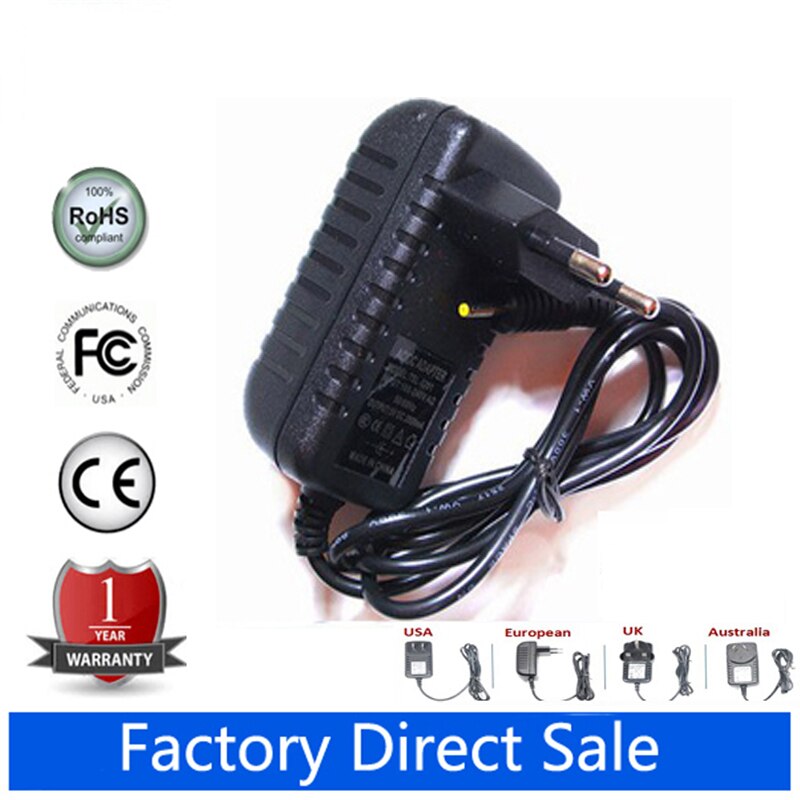 AC Universal Power Supply Adapter Portable Wall Charger 5V 2A For Prestigio Multipad PMP7100D3G DUO 10.1 Tablet PC US EU UK Plug