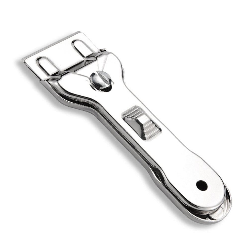 Stainless Steel Glass Cleaning Scraper Floor Tile Decontamination Knife Cleaning Tools Kitchen Cleaning Shovel