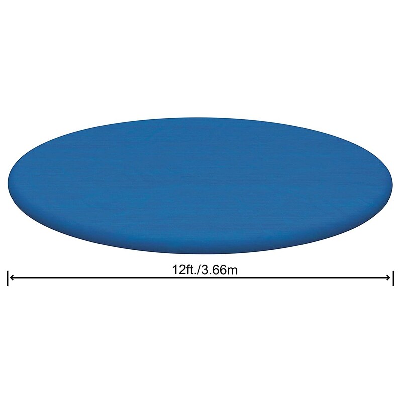 Fast Set Swimming Pool Cover, Blue,Pool Cover for Frame 366 cm