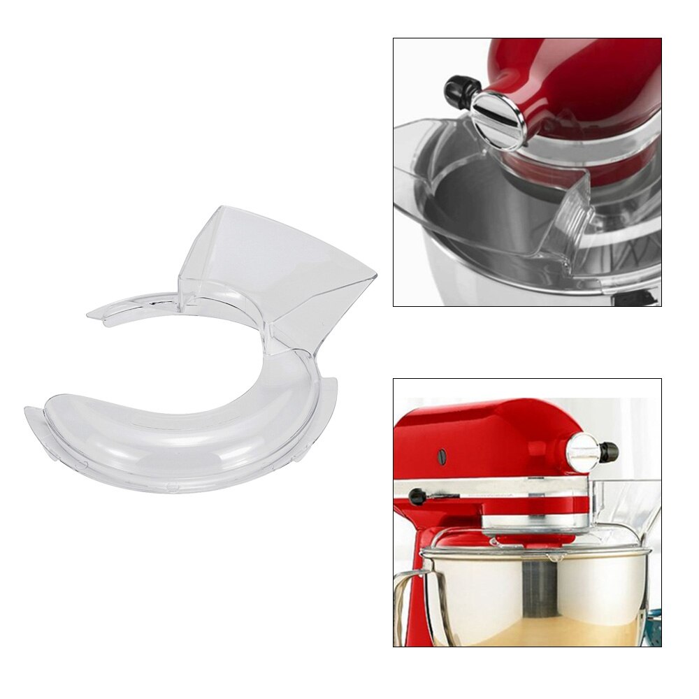 KitchenAid – bol verseur de pièces de tête d'inclinaison, protection contre les éclaboussures pour mélangeurs sur socle 4.5/5QT KSM500PS KSM450, robuste Anti-éclaboussures