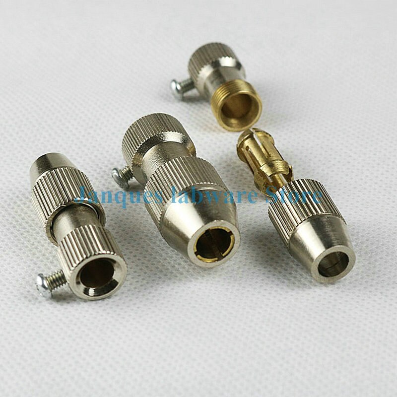 1pcs Laboratory Electric Stirrer Copper Chuck stainless steel stirring paddle chuck PTFE stirring rod Fixing Clip