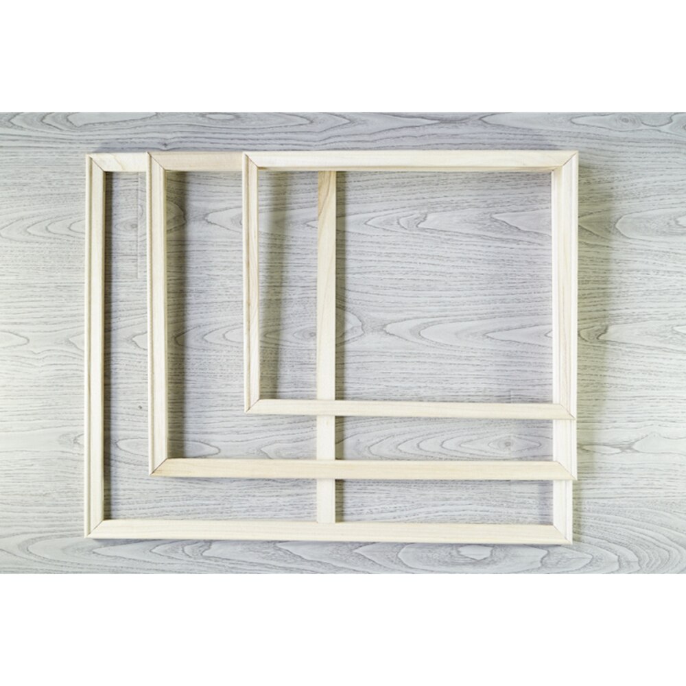 Frame For DIY Digital Painting By Numbers Modern Wall Art Canvas Painting Frame Home Decor Wooden Frame 50x65cm