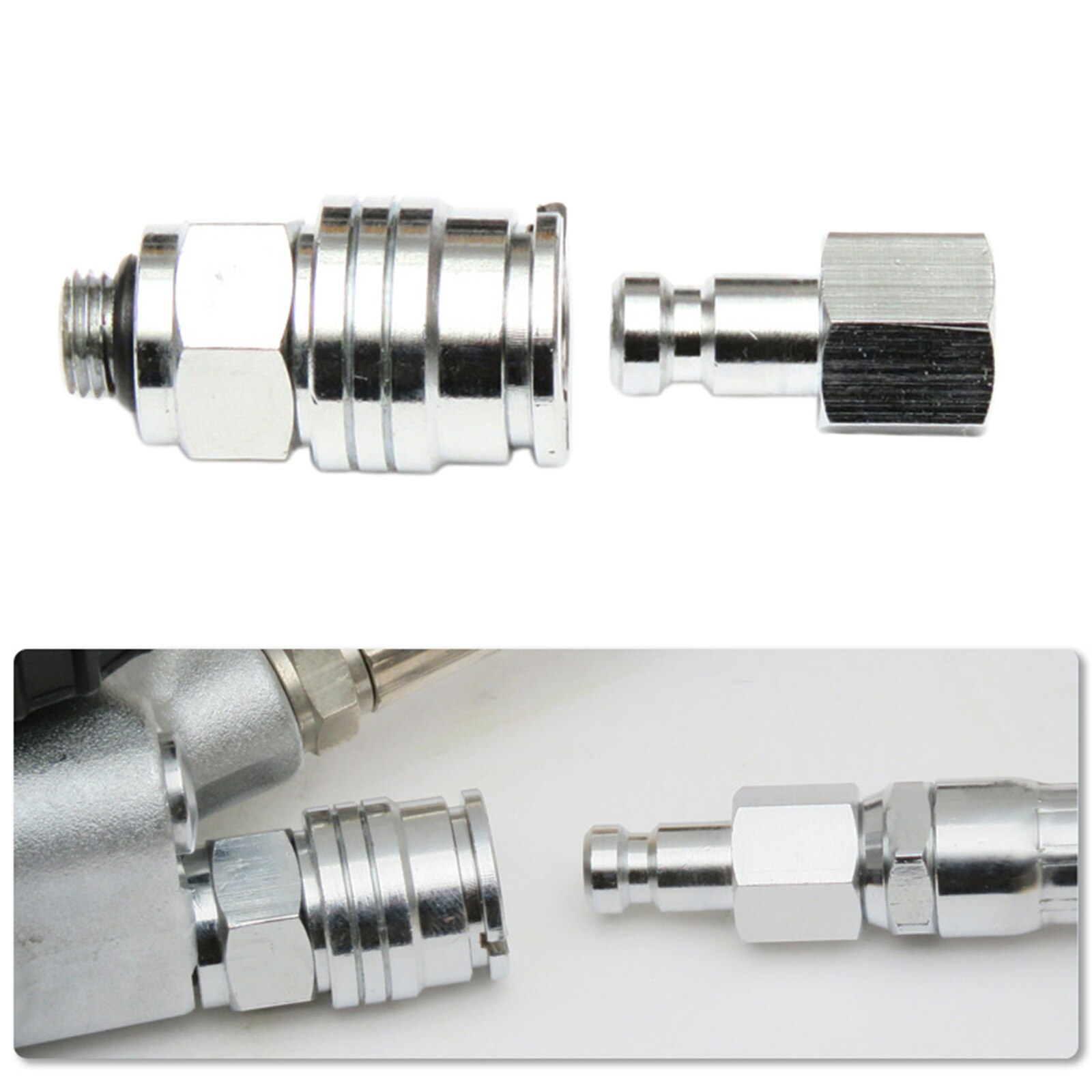 3/8 Inch Natural Gas Quick Connect Fittings Gas Propane Hose Quick Disconnect