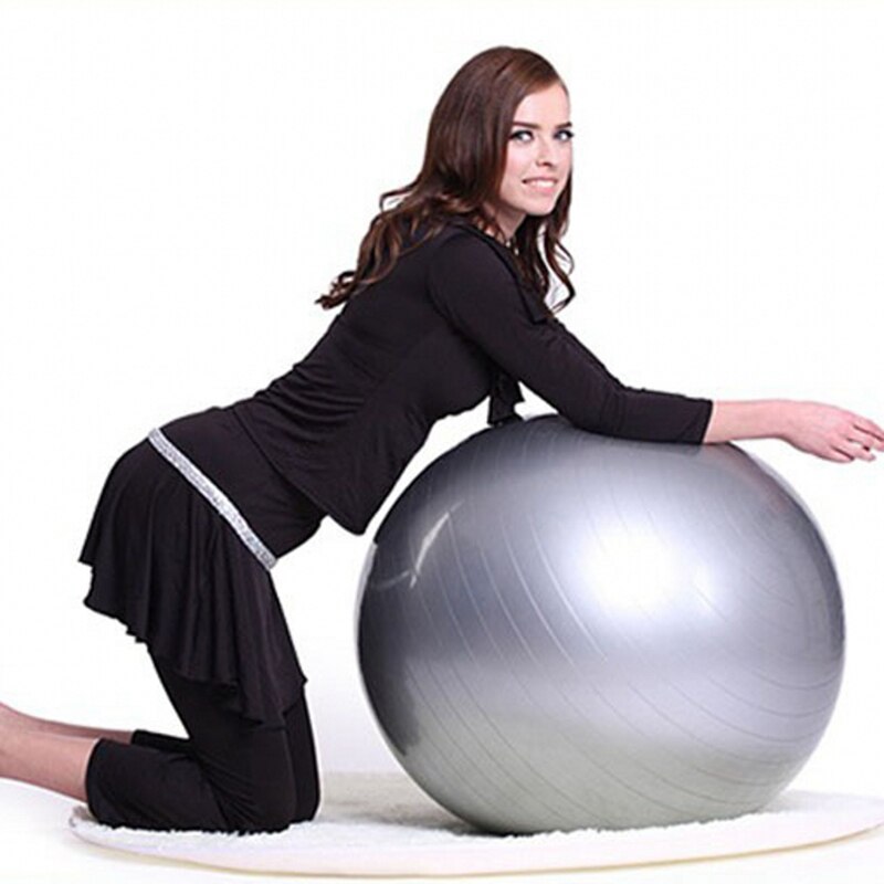 Yoga Palle E Sfere di Sport Bola Pilates Fitness Palestra Equilibrio Esercizio Pilates Allenamento Sfera di Massaggio Alleviare Il Dolore 45 centimetri 55 centimetri 65 centimetri 75 centimetri UNA Palla