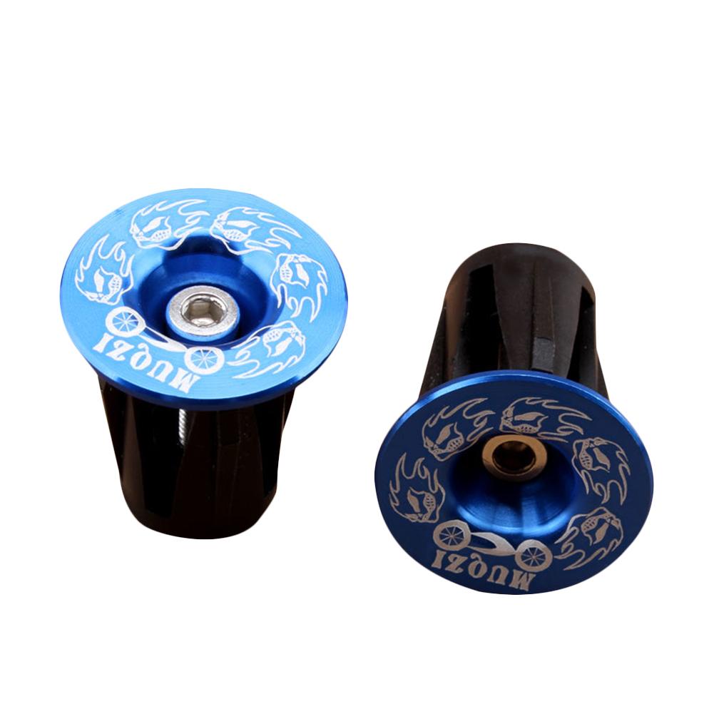 2Stck Fahrrad Bar Ende Stecker Fahrrad Griff Lenker Kappen Aluminium Straße Griff Bar Kappe Ende Stecker Für MTB Fahrrad zubehör: 3