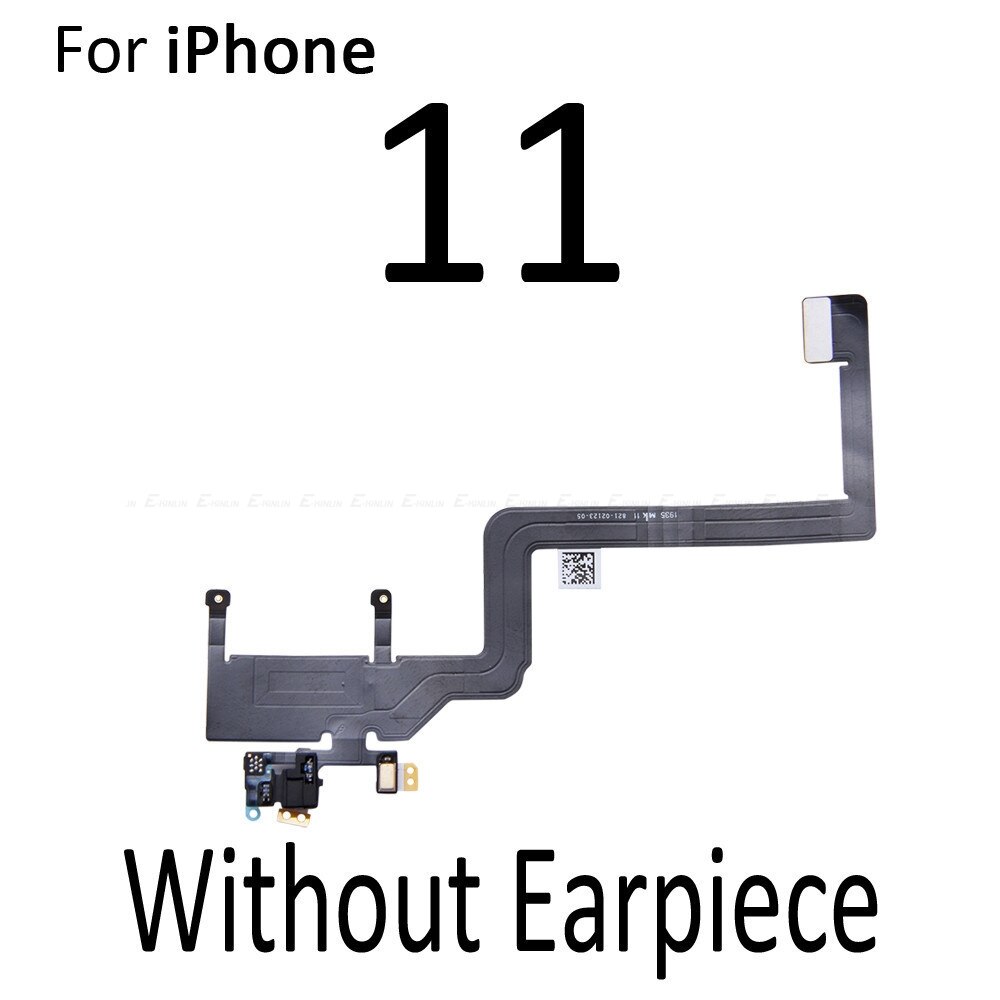 Pour iphone  x 10 11 pro xs xr max écouteur avant haut-parleur capteur de lumière ambiante de proximité câble flexible ruban: Pas de haut-parleur 11
