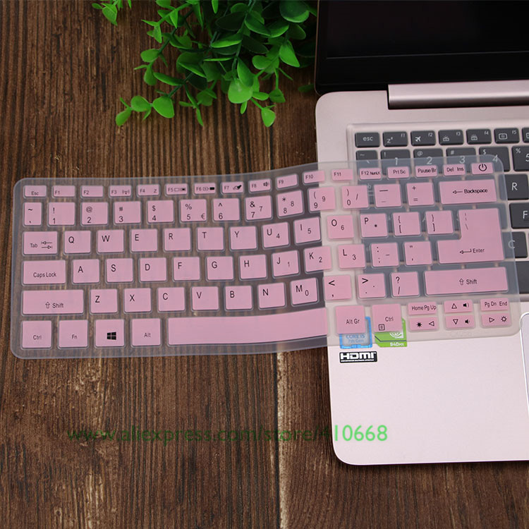 Keyboard Cover Skin Protector For Acer Swift 3 SF313 SF313-51 57NQ sf 313 314 SF314-52 SF314-52G S 13 S5-371 S5-371T: pink