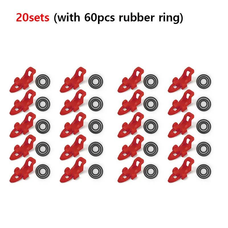 10-30pcs Fishing Rod Pole Hook Keeper Lure Bait Holder Lure Accessories Jig Hooks Safety Keeping Holder Fishing Tool: Other