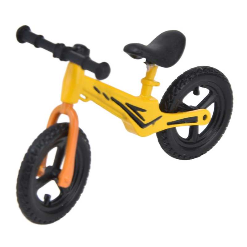 Dollhouse Mini Bike Mini Bicycle Model Metal for Decoration