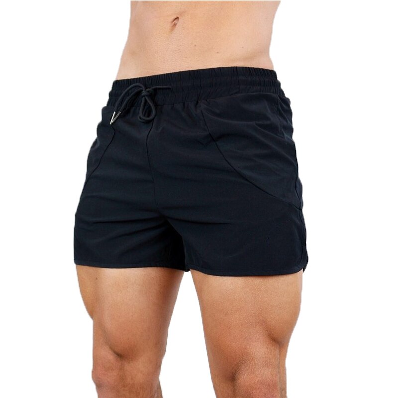Pantalones cortos de gimnasio para hombre, Shorts deportivos para correr, Fitness, secado, tenis, baloncesto, deporte de fútbol, entrenamiento, novedad de
