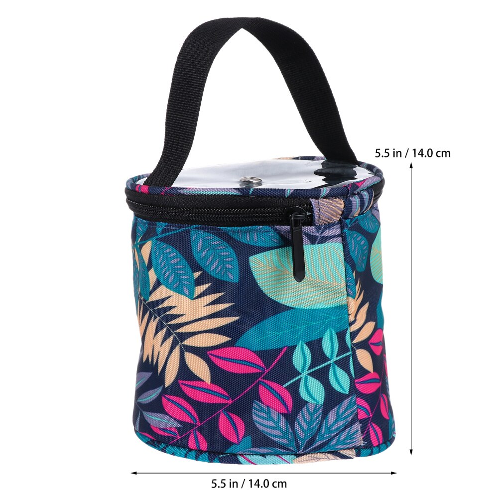 1pc Multifunctional Handbag Knitting Tools Bag Woolen Yarn Container