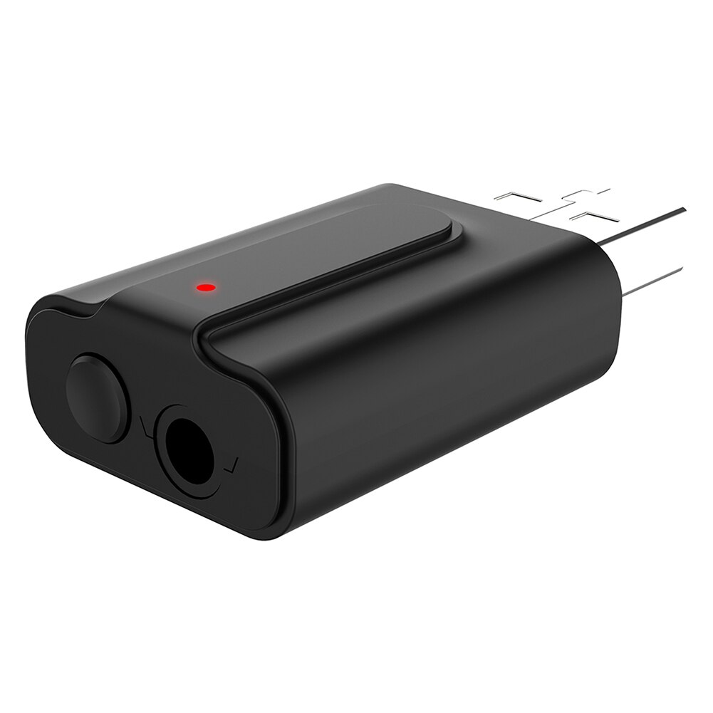 1pc 2 in 1 USB Bluetooth Adapter 5.0 Music Radio Receiver Transmitter EM88