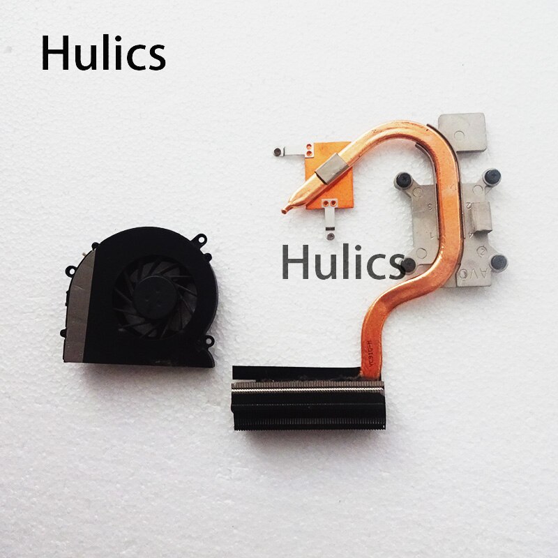 Hulics Original CPU cooling Radiator heatsink for HP DV7 DV7-1000 INTEL 481144-001 AT03X0010C0 480481-001 FAN