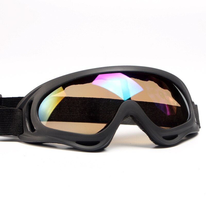 Ski glasses cross-country dust-proof shock-proof goggles built-in glasses allow outdoor sports: Red