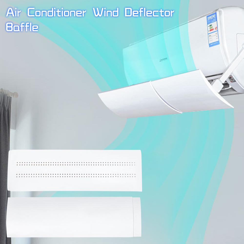 ! Anti Direct Blowing Retractable Air Conditioner Shield Cold Air Conditioner Wind Deflector Baffle