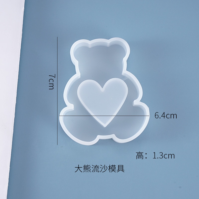 DIY Crystal Epoxy Quicksand Resin Mold Pendant Jewelry Game Machine Milk Box Silicone Mold For Resin