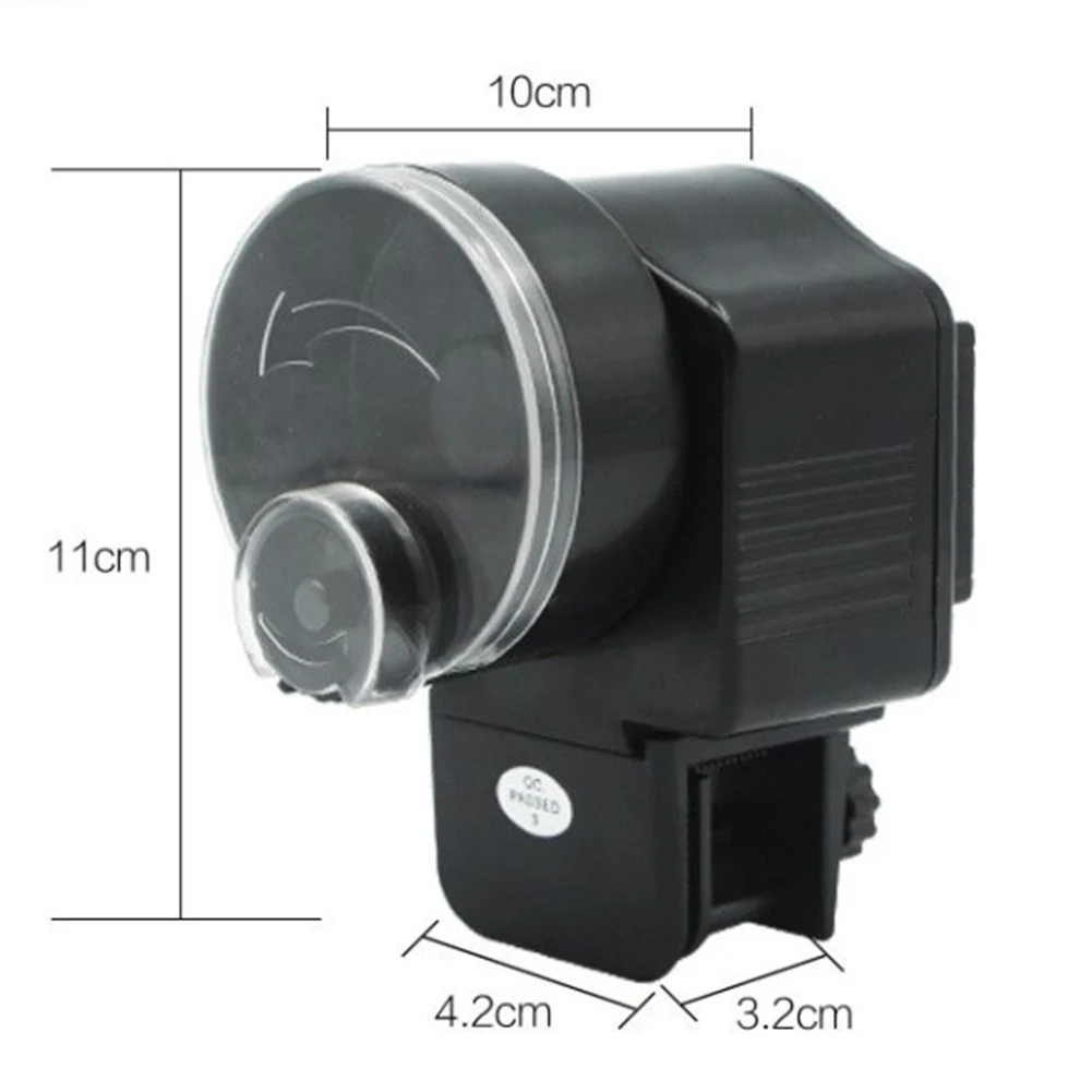 Automatischer Fischfutterspender für Aquarien, verstellbarer automatischer Futterspender mit Timer für Haustiere, Produkte: Default Title