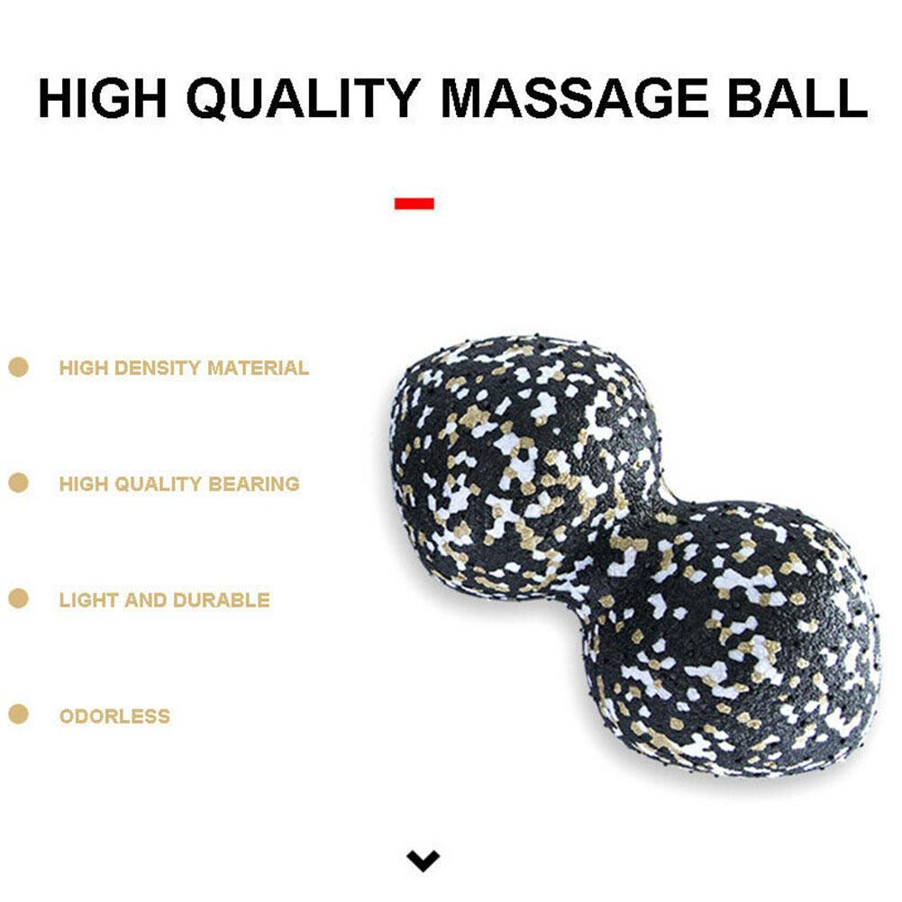 1 stk fitness fascia ball fitness peanut ball muskel trening massasje ball relax for yoga pilates at sports home ball  v1 q 4