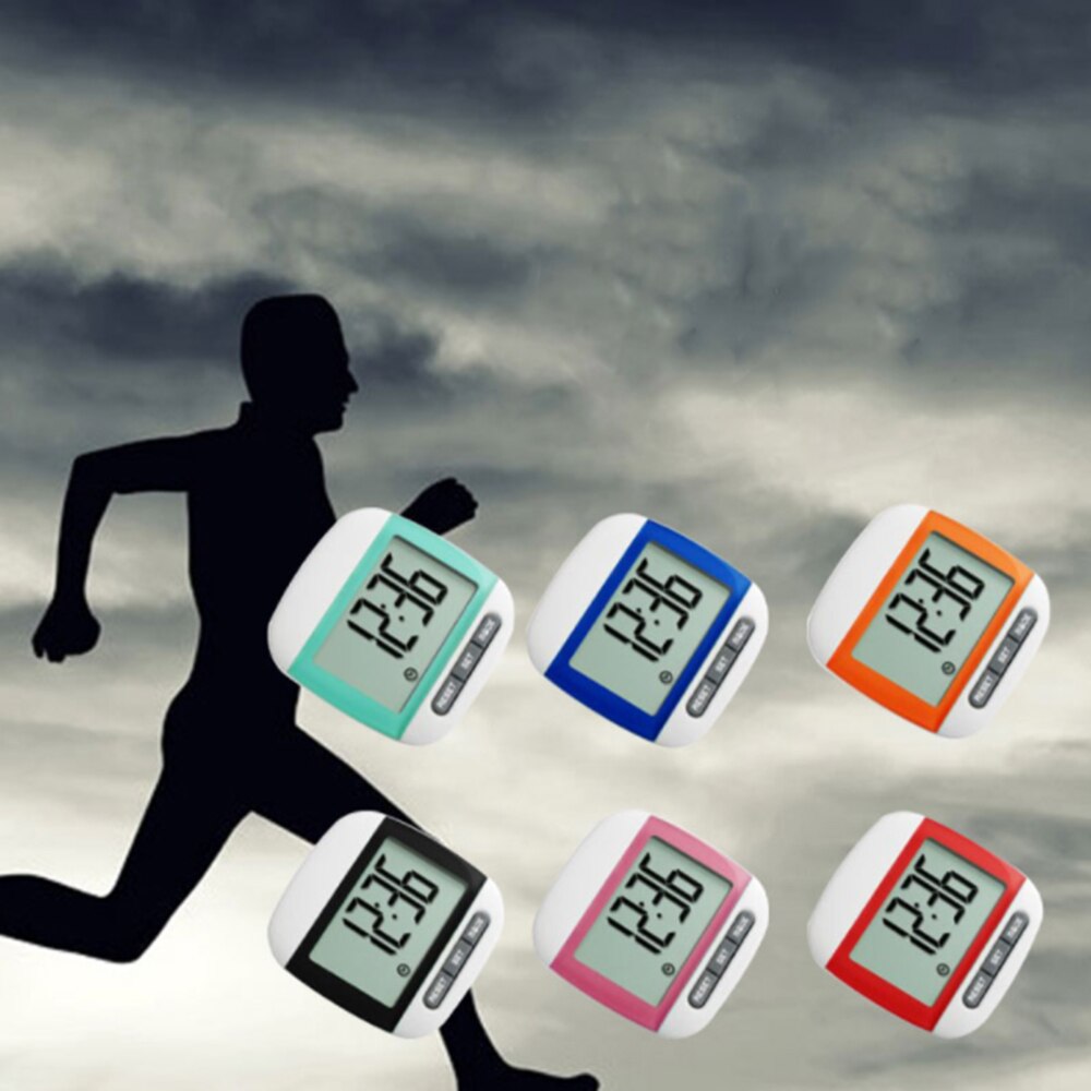 Waterproof Walking Step Counter Movement Calories Counter Multi-Function Digital Pedometer For Running Light, Easy To Carry