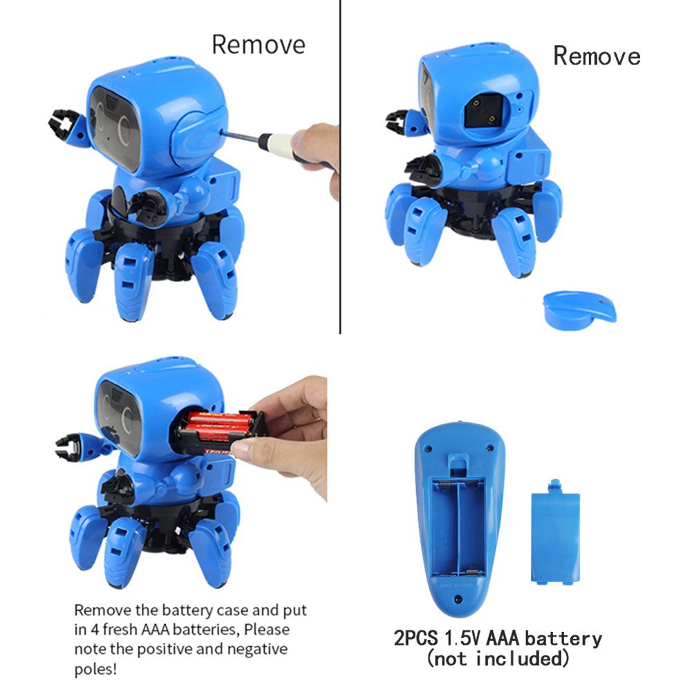 Di Controllo remoto Del Robot Edificabile E Codable Modello di Robot FAI DA TE Meccanico Blocchi di Costruzione