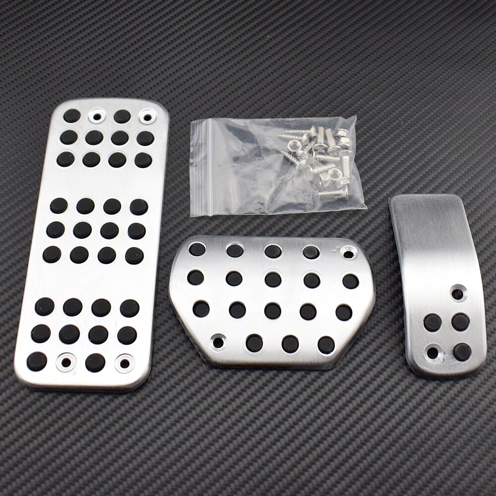 Pedaalhoezen Voor 207 301 307 208 2008 308 408 Pedaal Rem Koppeling Pedalen Kit Cover Voor CITROEN Voor C3 Voor C4/Ds 3 4 6 Ds3 Ds4 Ds6 Voetpedalen Rempedaal Cover(MT with Rest