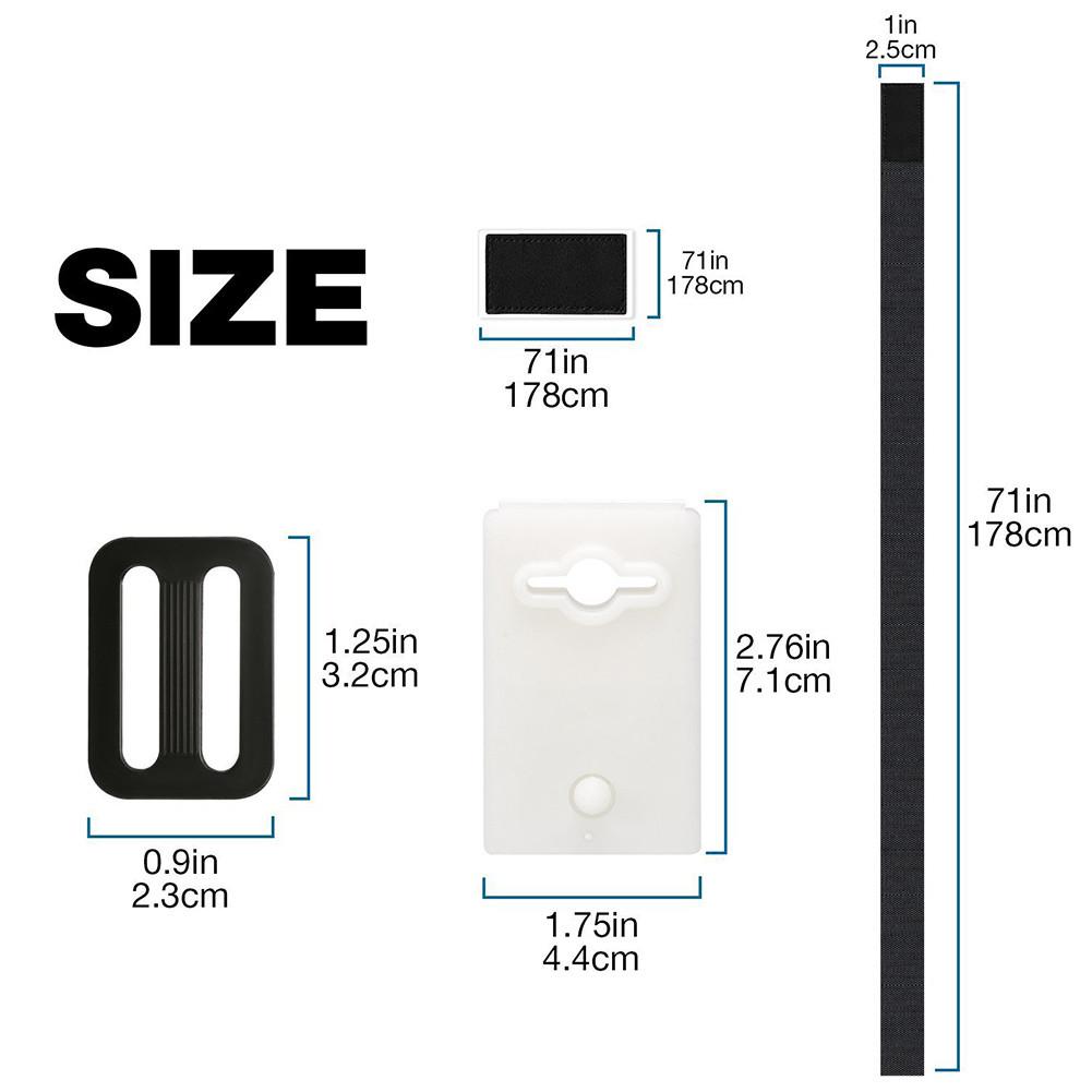 Solar Pool Cover Reel Attachment Kit Firm Sturdy Swimming Pool Solar Reel Tube Blanket Straps Kit Pool Reel Accessory
