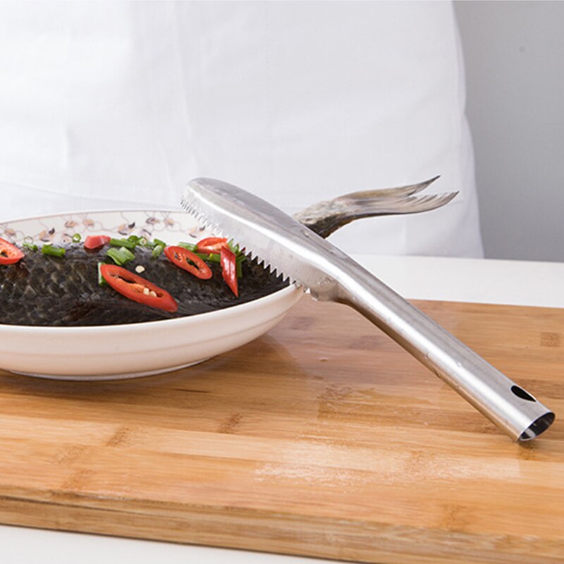 1Pcs Koken Gereedschap Vis Schoonmaken Mes Vis Huid Schraper Rvs Schubben Vissen Schoonmaken Keuken Gadget