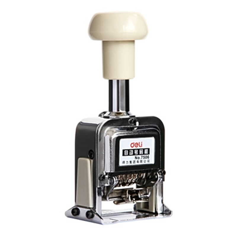 DL 7507 automatic number 7 digit machine code machine production date