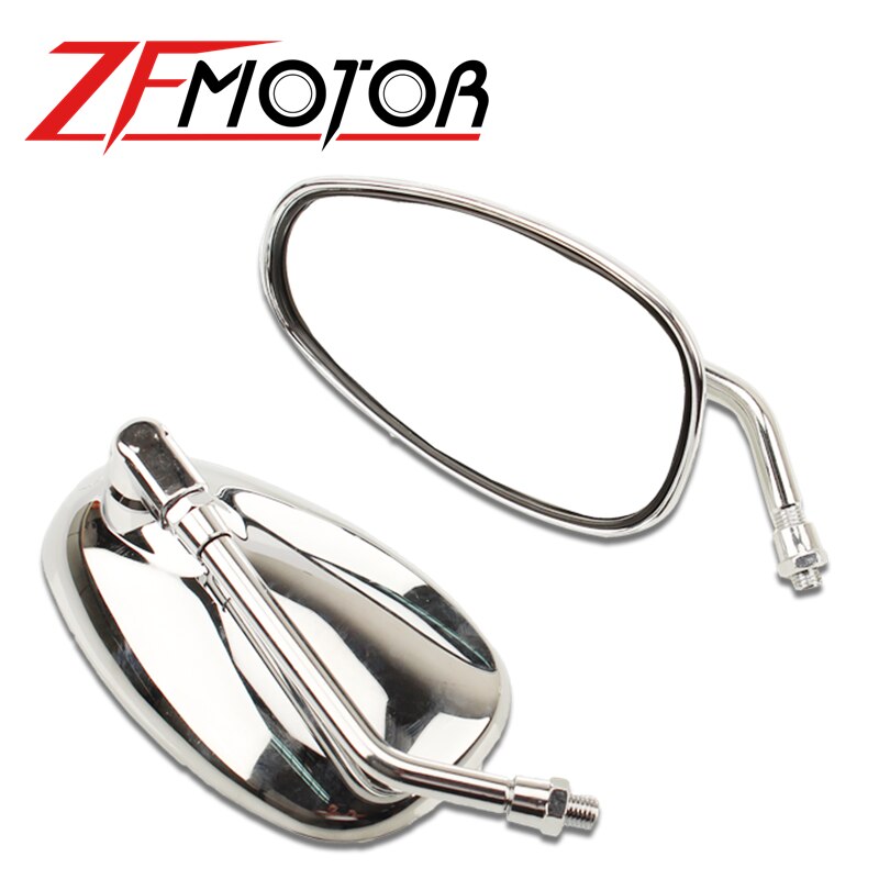 Voor YAMAHA VMAX12 Vmax 1200 XJR400 XJR1200 XJR1300 XV125 XV250 SR250 SR400 Dolfijn 250 achteruitkijkspiegel Motorfiets Achteruitkijkspiegel Spiegels