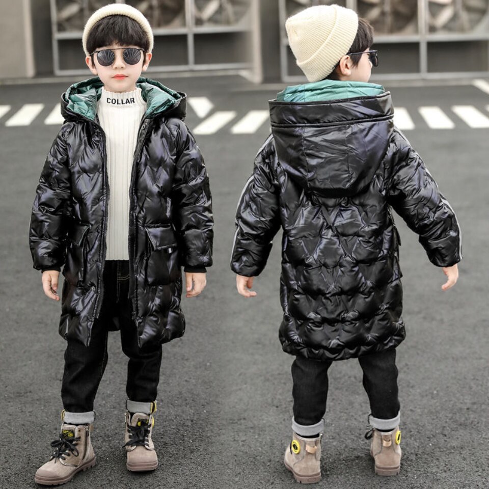 Plumífero con capucha para niños, abrigo cálido de , chaquetas para niños de 4, 5, 6, 8, 9, 10, 11, 12, 13, 14 años, invierno,