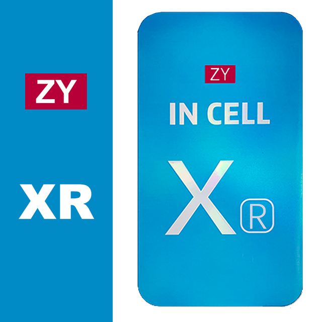 Incell-skjerm for iphone xr lcd-skjerm berøringsskjerm digitizer montering ingen døde piksler reservedeler + verktøy +: Zy- incell-xr