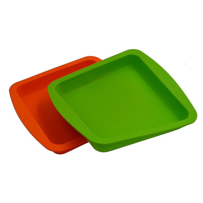 1pc bho vierkante siliconen rubberen diepe schaal dab wax pot en antiaanbak wax siliconen gladde butaan olie container