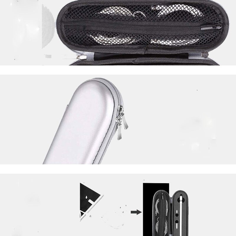 Para lápiz apple portátil para lápiz Apple ipad pro 11/12, 9/10, 5 para iPad lápiz, a prueba de golpes bolsa caso