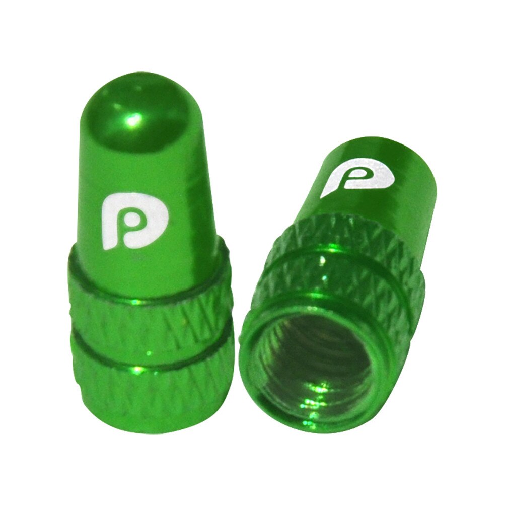 Litepro Schrader Valve Cap MTB Mountain Bike Presta Valves Cover Aluminum Alloy For Road Bicycle Parts: presta green