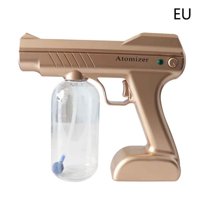 Handheld Nano Sanitizer Spritzgerät Hause Desinfektion Zerstäuber Blau Strahl kabellos Desinfektionsmittel Maschine Dampf sprühen Luft Reinigung Auszustatten: GD-EU