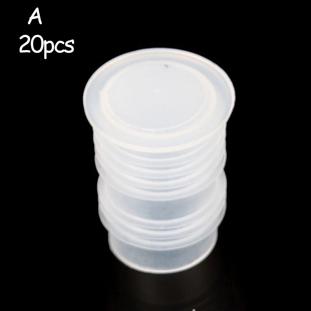 10/20Pcs En Plastique Bouchons de Bouteille de Vin Bouchon de Bouteille de Vin-faisant L&#39;épaisseur De Environnementale En Plastique Bouchon de Vin: A-20PCS
